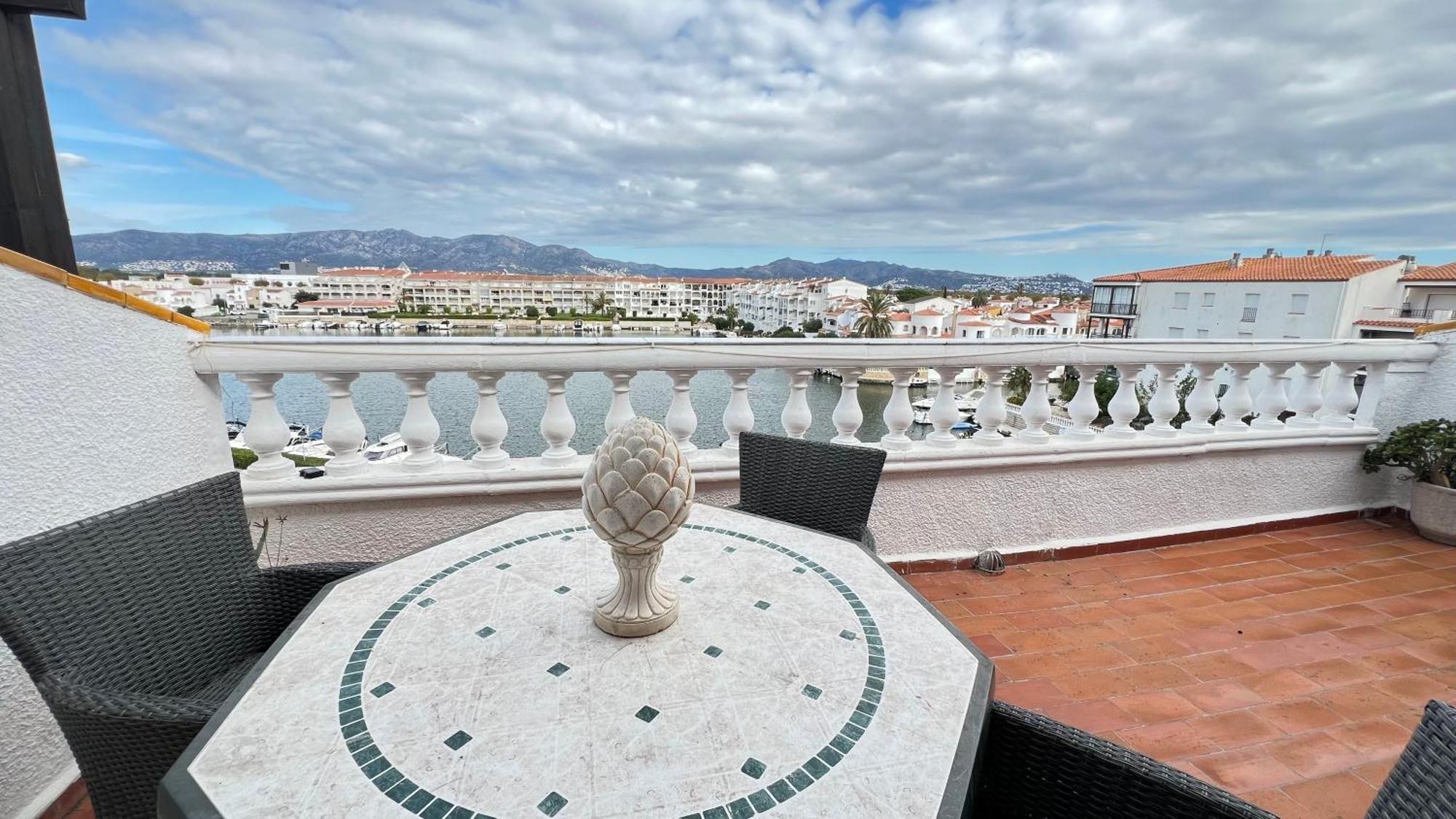 Apartamento Gran Lago Con Vistas Al Canal Empuriabrava Exterior foto